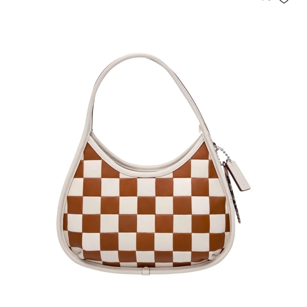 Coach NWTs Ergo Bag In Checkerboard Upcrafted Leather